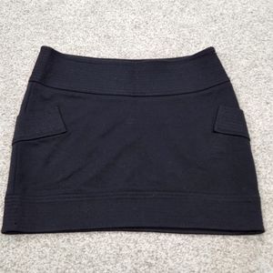 Kensie Size 4 Black Mini Skirt